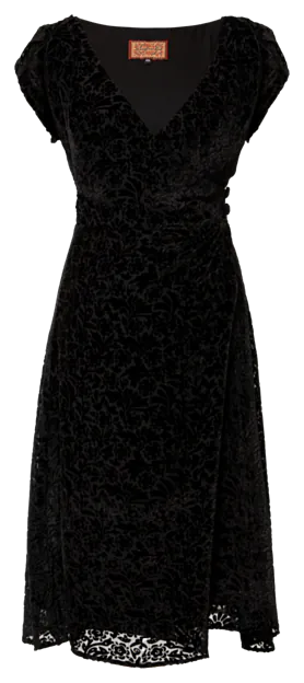 Bellflower Dress obsidian - Dresses by Lena Hoschek
