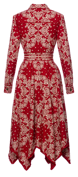 Bonanza Dress red bandana - Dresses
