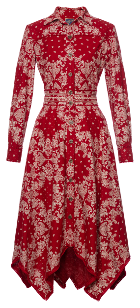 Bonanza Kleid red bandana - Alle Produkte