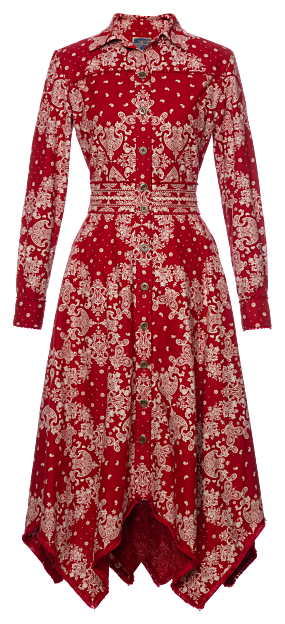 Bonanza Dress red bandana - Dresses