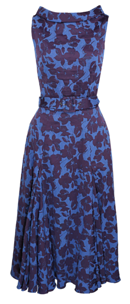 Camille Dress nocturnal - AW 26 - Broken Flowers