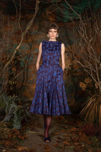 Camille Dress nocturnal - AW 26 - Broken Flowers