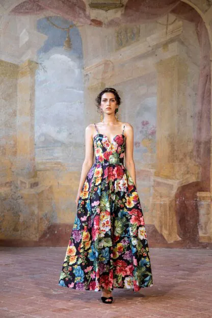 Cara Mia Kleid notte di fiori - Kleider