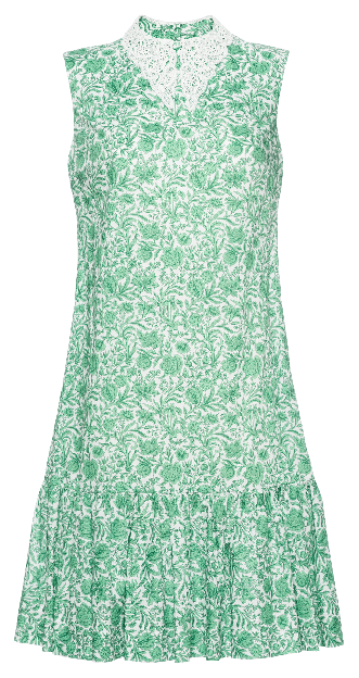Carlotta Dress garofano verde - SS24 - Fresco