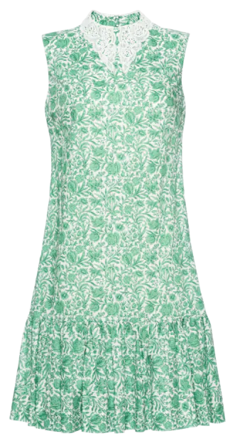 Carlotta Dress garofano verde - Dresses