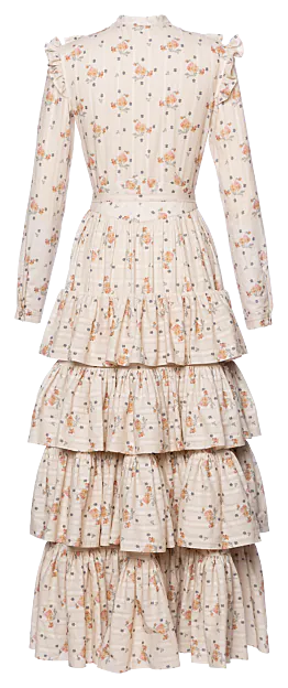 Carrie Dress floral wallpaper - Dresses
