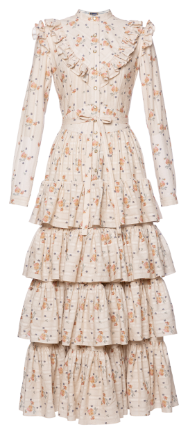 Carrie Dress floral wallpaper - Archive