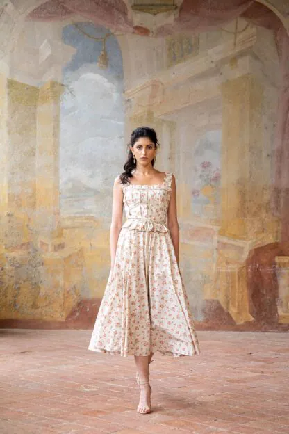 Cecilia Dress fiori delicati - Dresses