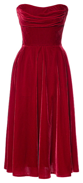 Chivalry Kleid ruby - Kleider