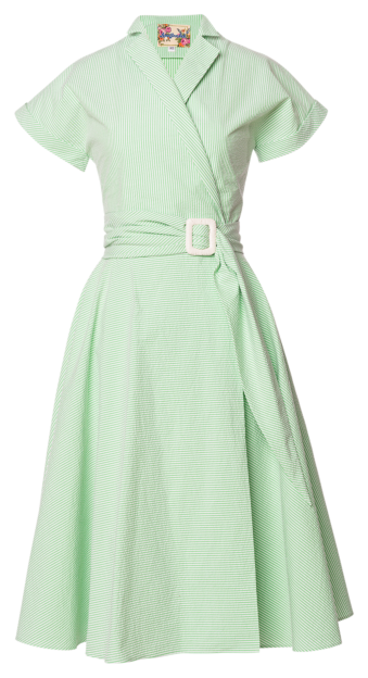 Ciel Kleid green stripes - Kleider