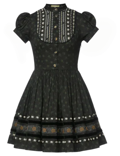 Cleo Dress raven - Dresses