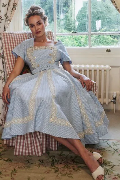 Cottage Dream Dress bluebell - Dresses