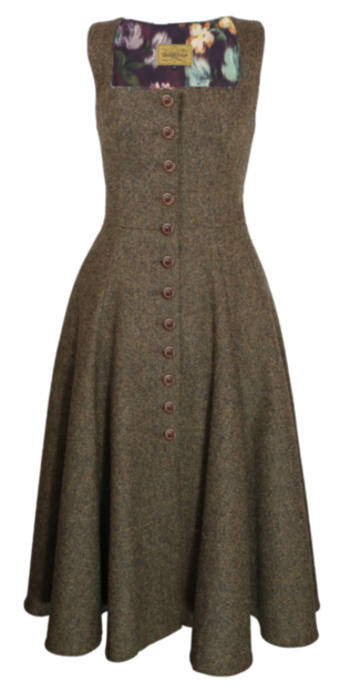 Courage Dress soil - AW 26 - Broken Flowers