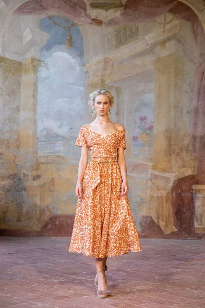 Dalila Kleid terra cotta - Kleider
