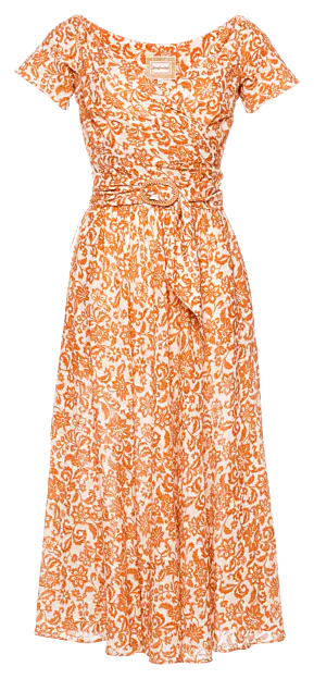 Dalila Kleid terra cotta - Kleider