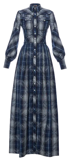 Dallas Kleid blue illusion - Kleider