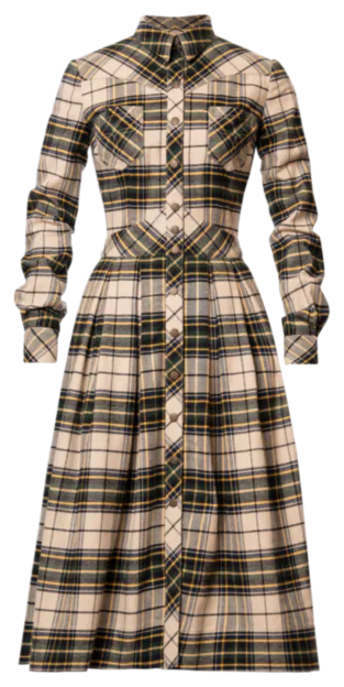 Daytime Dress light flannel - Dresses by Lena Hoschek