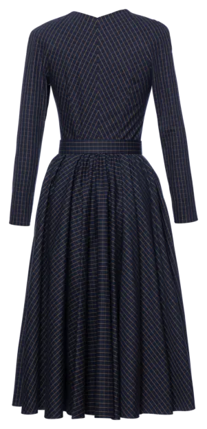 Dossier Kleid blue check - Kleider