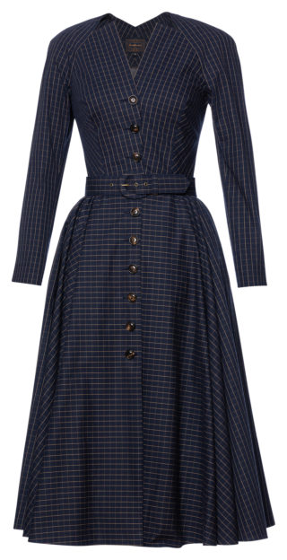 Dossier Dress blue check - All Products