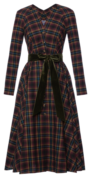 Douglas Dress autumn plaid - Dresses