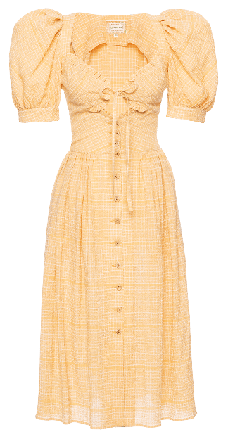 Eleonora Dress gelato al limone - SS24 - Fresco