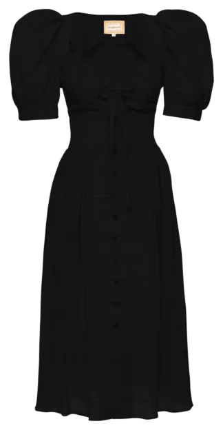 Eleonora Dress liquirizia - Dresses