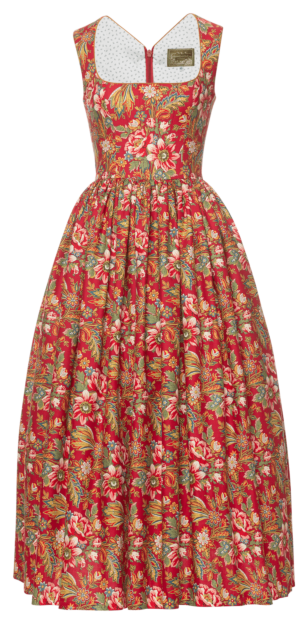 Elouise Dress wildflowers red - All Products