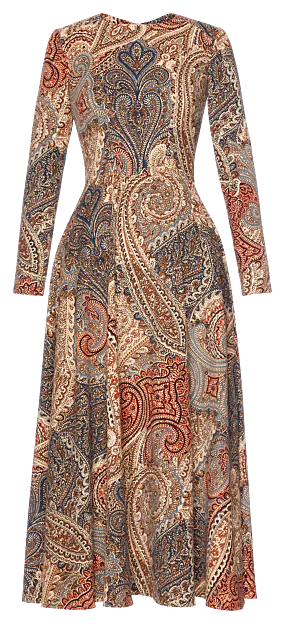 Faith Kleid autumn paisley - Kleider