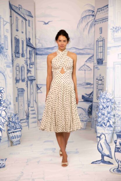 Flirtatious Dress bianconero - Shop All