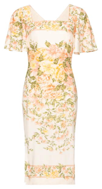 Giovanna Kleid sfondo di rose - Kleider
