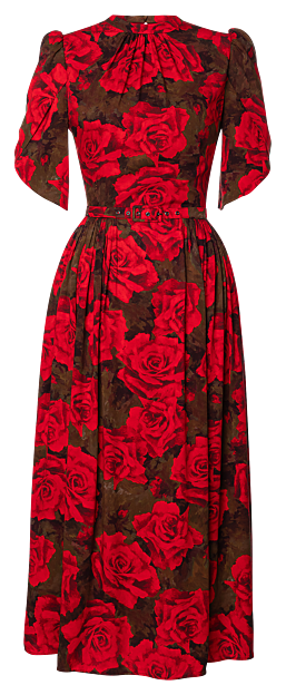 Giselle Kleid red rose - Kleider