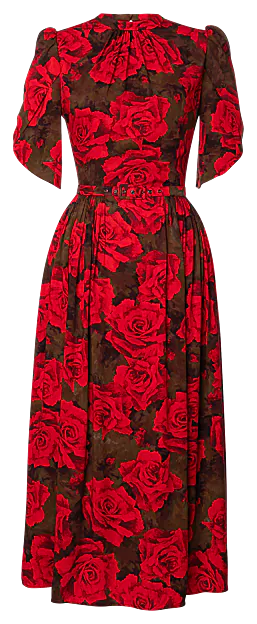 Giselle Kleid red rose - Kleider