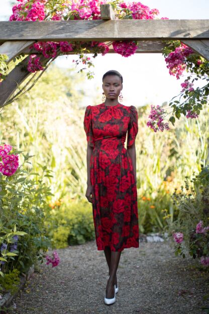 Giselle Kleid red rose - Kleider