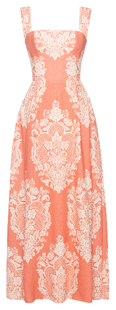 Giulietta Dress corallo - SS24 - Fresco