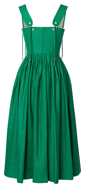 Giuseppina Kleid emerald - Kleider