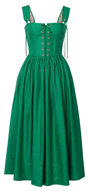 Giuseppina Kleid emerald - Kleider