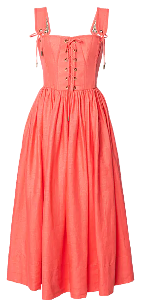 Giuseppina Kleid nectarine - Kleider