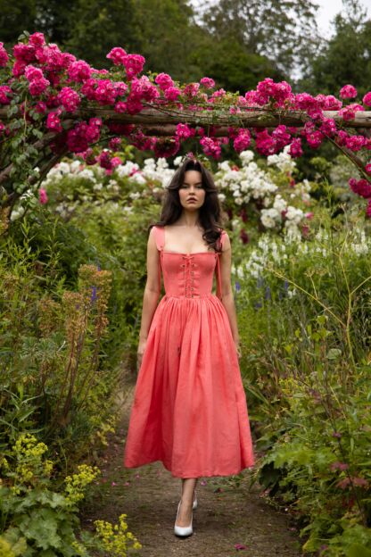 Giuseppina Kleid nectarine - Kleider