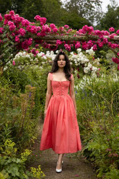 Giuseppina Kleid nectarine - Kleider