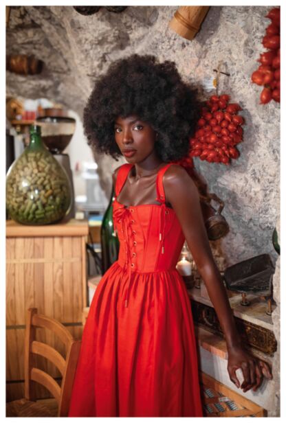 Giuseppina Kleid pomodoro - Shop All