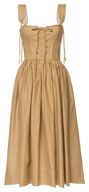 Giuseppina Kleid tan - Kleider