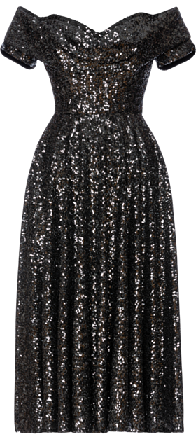 Glamorous Dress obsidian - Kleider
