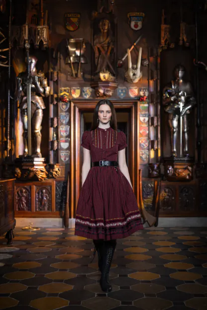 Gretl Dress barolo Dresses by Lena Hoschek