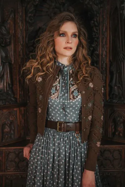Gretl Kleid snowdrop gray - Kleider