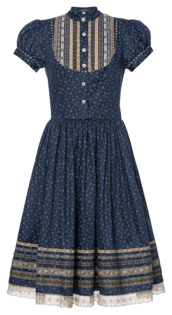 Gretl Kleid Vergissmeinnicht - Kleider