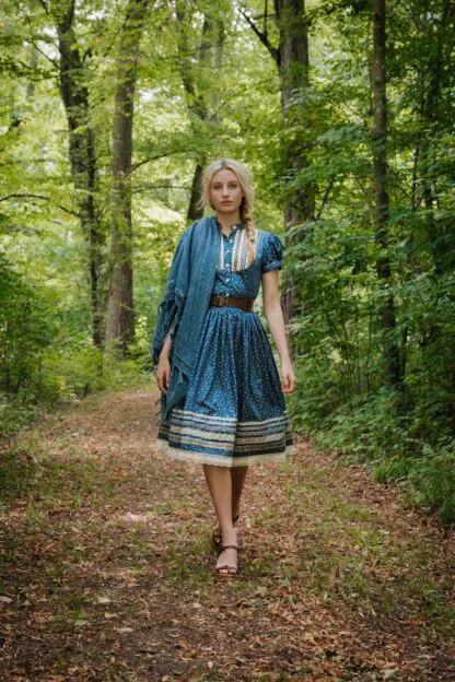 Gretl Kleid Vergissmeinnicht - Kleider
