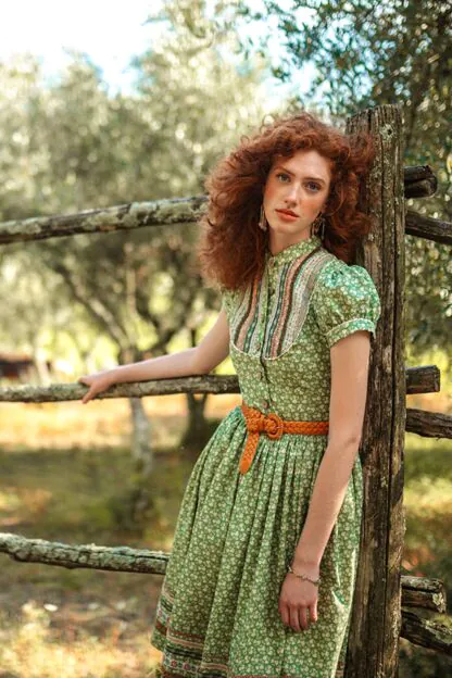 Gretl Dress vineyard - Dresses