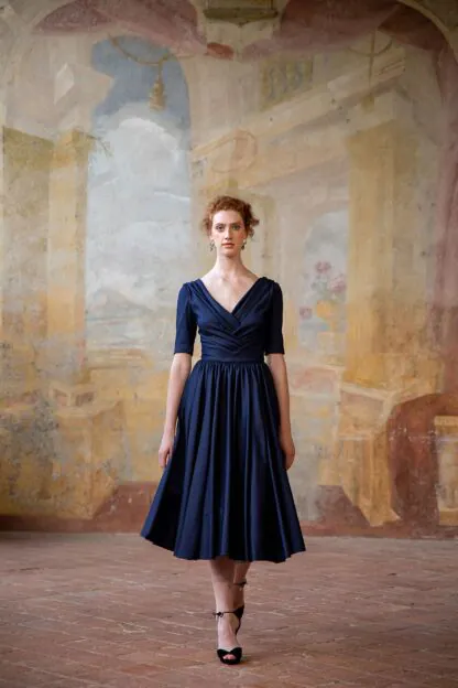 Denim bridesmaid dresses clearance