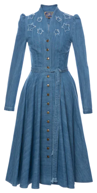 Houston Kleid denim - Kleider