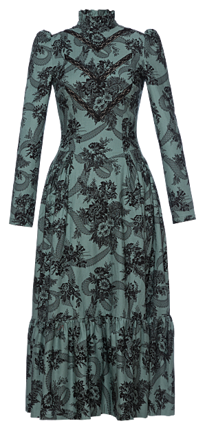 Jenny Dress blue sage - All Products